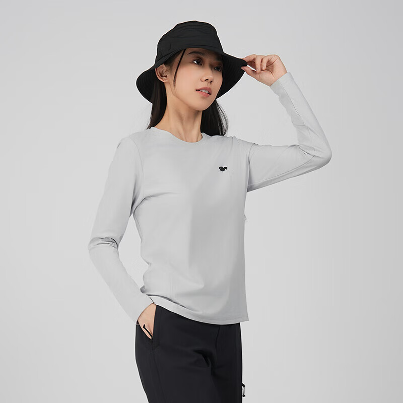 SCALER Quick-Dry T-Shirt for Men And Women, Outdoor Sun Protection UPF50+, Running Round Neck Long Sleeve Breathable Elastic Top F4216D17