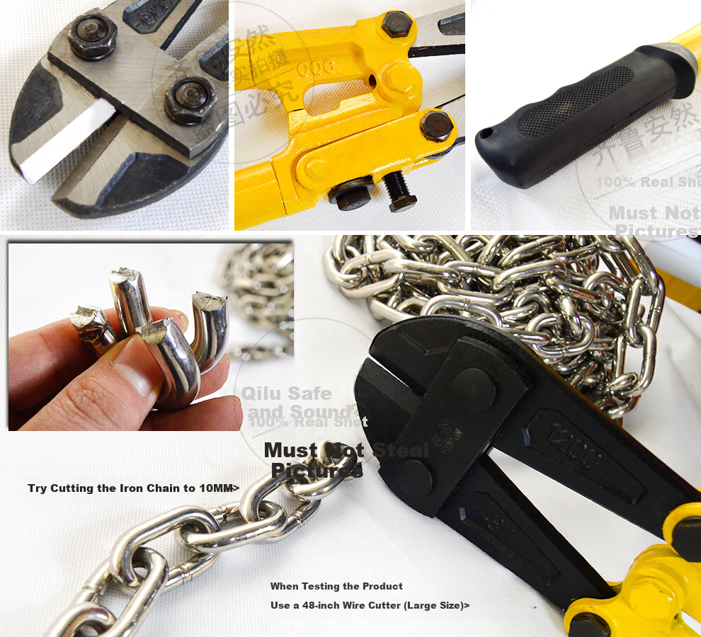 QL Wire Cutter, Rebar Cutter, Steel Wire Cutter, Iron Wire Cutter, Wire Cutting Pliers, Lock Cutter, 18 Inches 2