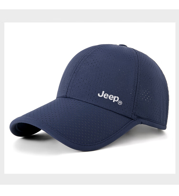 JEEP Baseball Cap for Men And Women, Summer Mesh Quick-Dry Sun Hat, Sports Casual Hiking Visor Cap 13