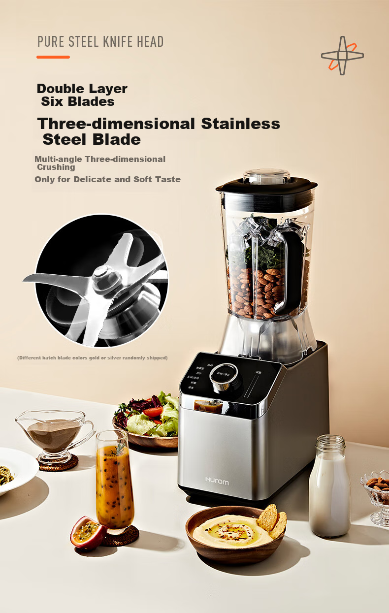 HUROM Blender And Juicer Two-In Korean Imported Multifunctional Blender Food Processor Soy Milk Maker Juicer M100-SBIA05 11