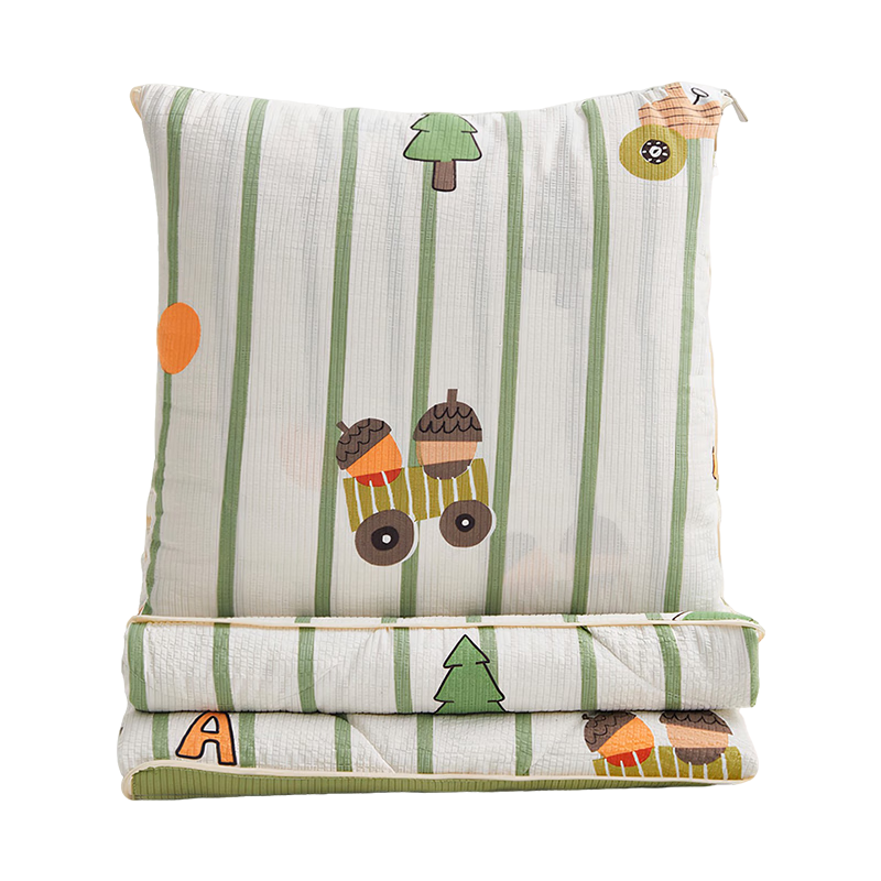 Grace Dual-Use Car Blanket and Pillow Nap Pillow Office Lunch Pillow Bedside Cushion Student Pillow