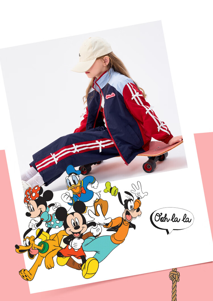 Dishini Girls' Outfit Set, Spring And Autumn 2026 New Style, Fashionable Casual Cardigan Top And Pants Two-Piece Set, Lightweight And Breathable 6