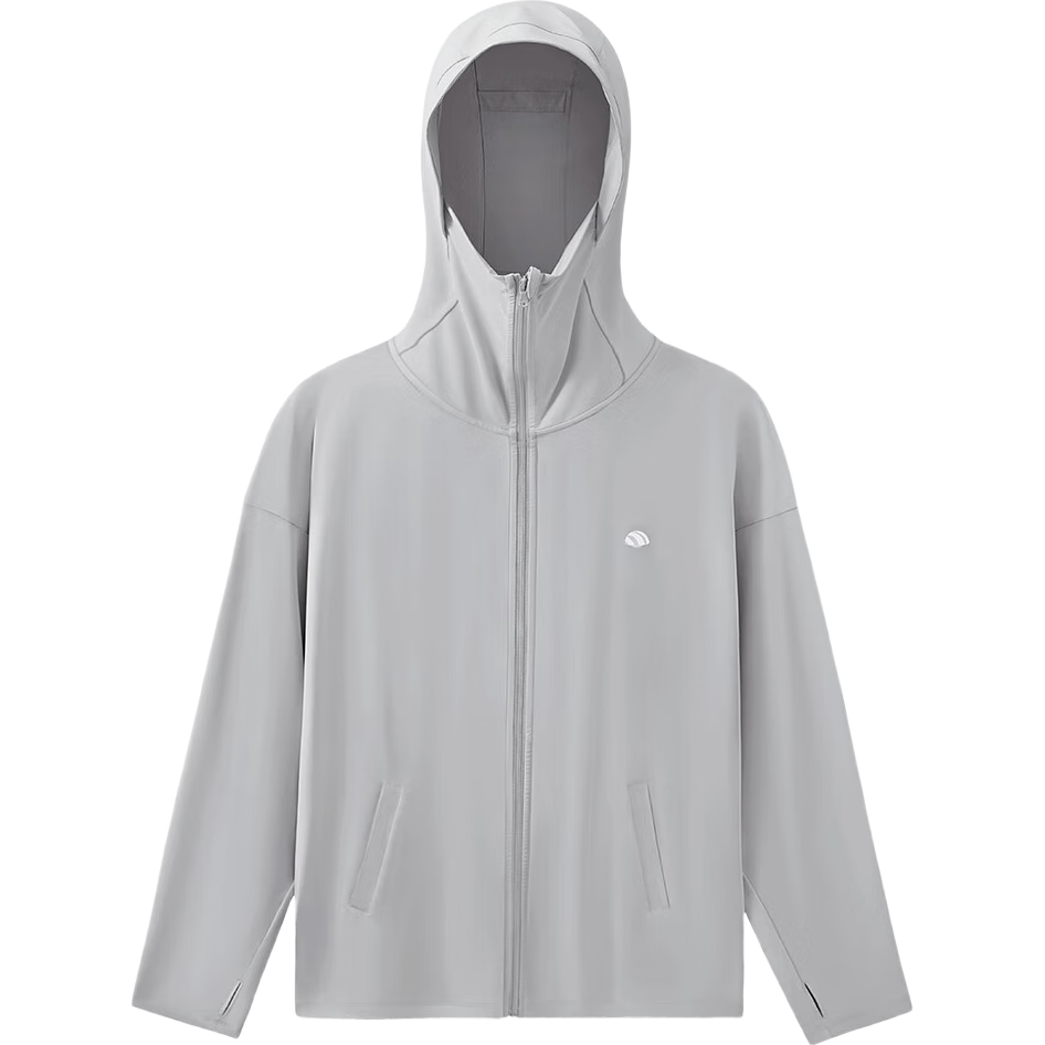 Guniangjia Sun Protection Clothing, Original Yarn Ice Silk Breathable Women's Outdoor UV Protection Lightweight Jacket, Large Size Loose Sun Protection Garment