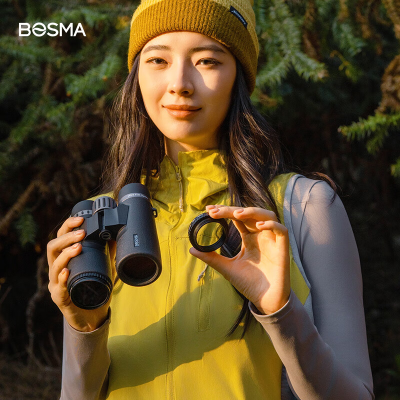 BOSMA Optimist 3rd Generation 8X42ED Binoculars, High-Power HD, Flat-Field, Close-Focus, Nitrogen-Filled Waterproof, Large Eyepiece, Wide Field of View
