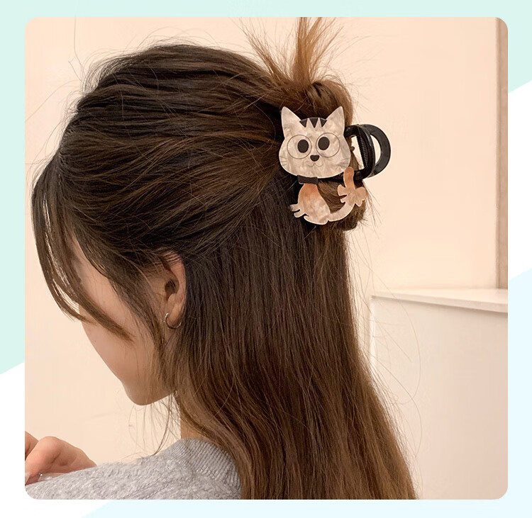 CHIMERA Cute Animal Hair Claw Shark Clip Hairpin Hair Accessory for Women Teacher's Day Gift 5