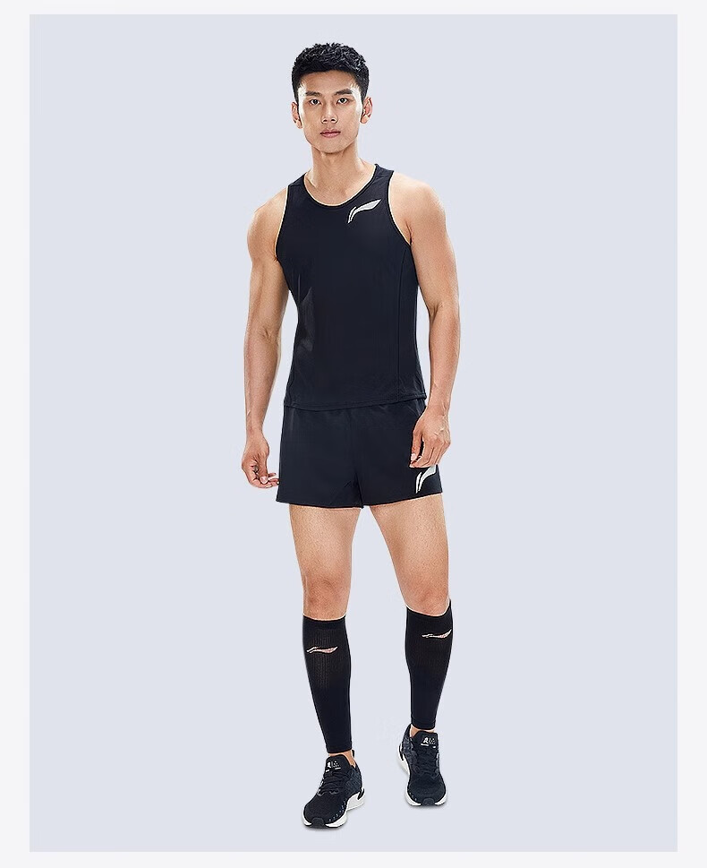 Li-Ning Men's Quick-Dry Sleeveless Sports Tank Top Professional Running Race Shirt New Basketball Fitness Marathon Apparel 8