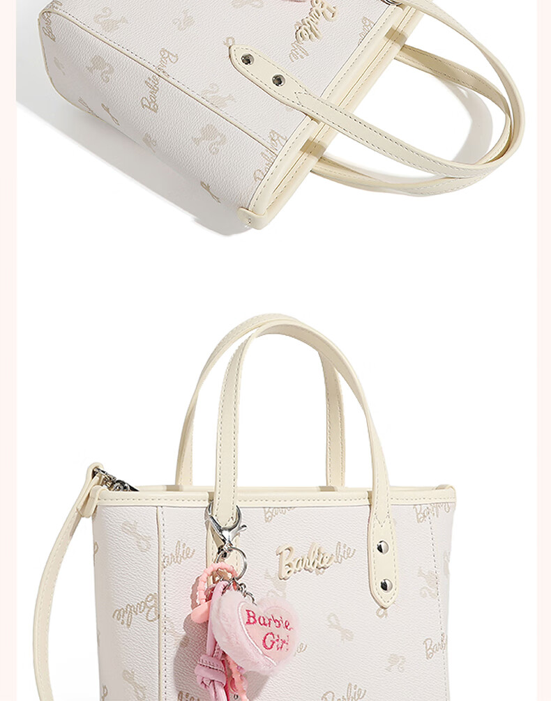 Barbie 2026 New Printed Crossbody Shoulder Bag Small Tote for Girls Birthday Gift for Best Friend Sister Girlfriend 8