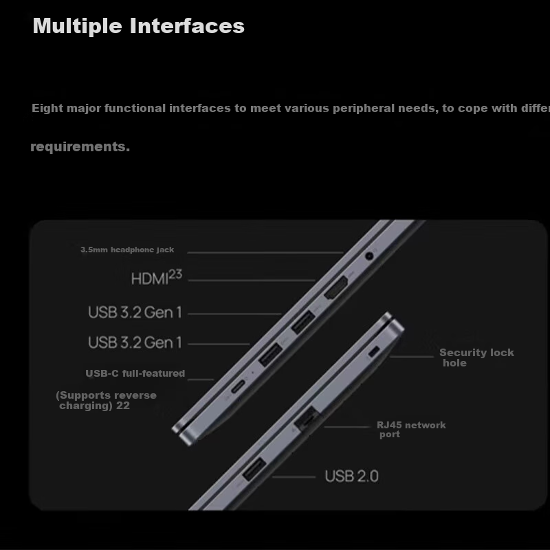 HUAWEI Laptop, Qingyun G540 Gen2 Preloaded with Windows 11 Home, 14-Inch Business Ultrabook, I5-1340P, 16GB RAM, 1TB SSD, Space Gray, Customized