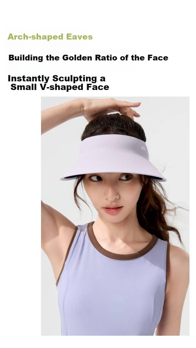 Beneunder Seamless Open-Top Sun Protection Hat for Women, UV-Resistant Sun Hat, UV Protection, UL711 Black 14