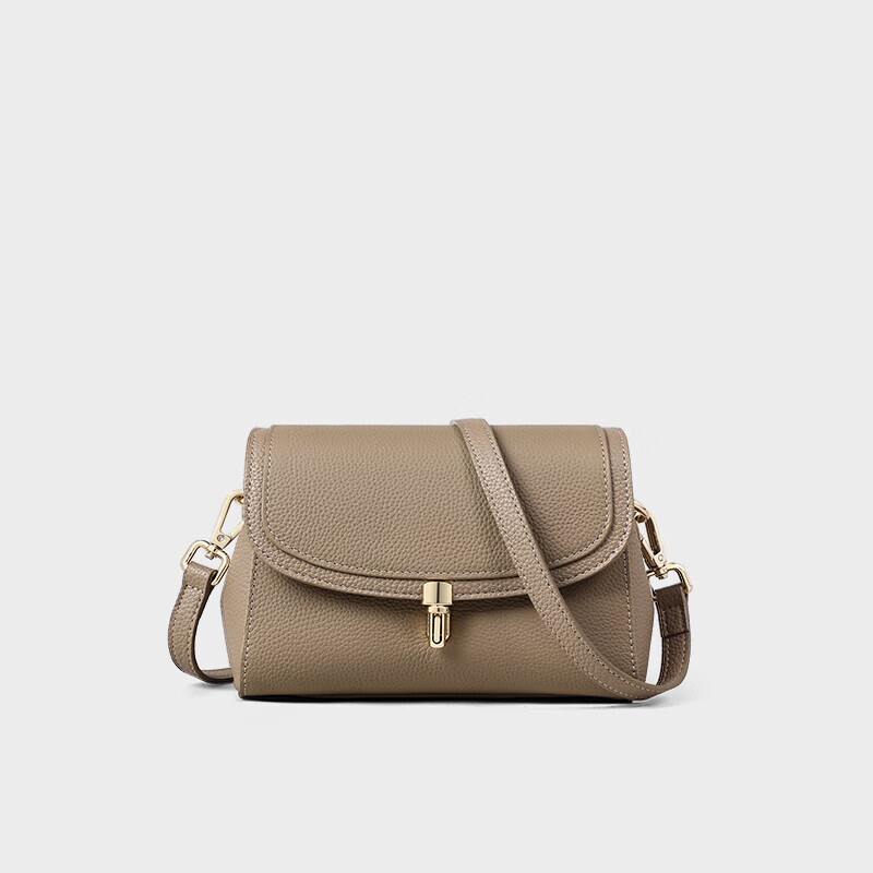 Viney Leather Handbag, Women's Bag, Niche Crossbody Bag, Shoulder Bag, Light Luxury Small Bag, Birthday And Mother's Day Gift, Practical Present for Mom