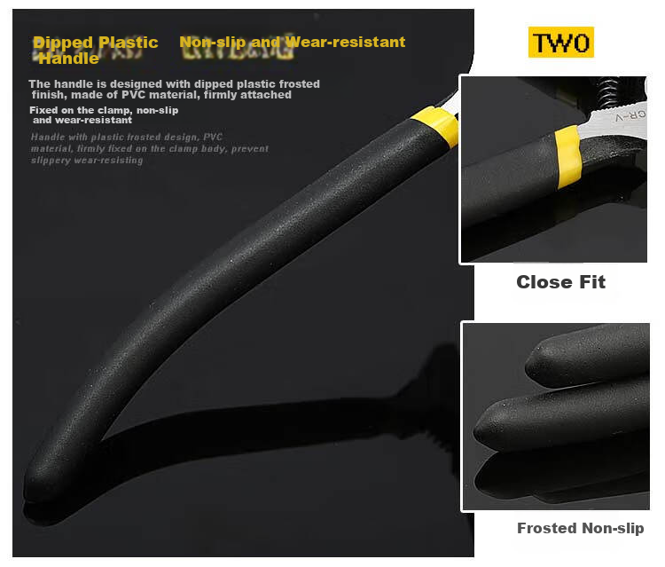 ZHENGQI Diagonal Cutting Pliers, Electrician's Wire Cutters, Industrial-Grade Ultra-Hard Pliers with Pointed Tips 4