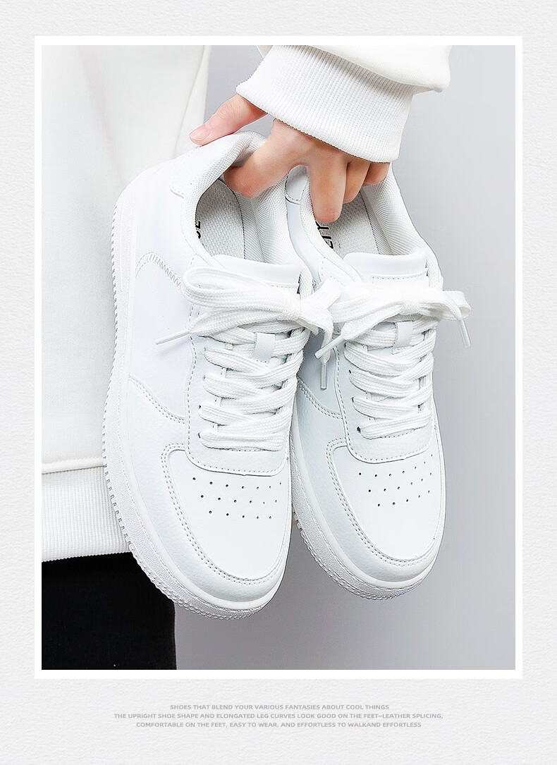 Feiyue Official Women's Sneakers 2026 Spring New Casual Versatile White Shoes Brown Size 43 11