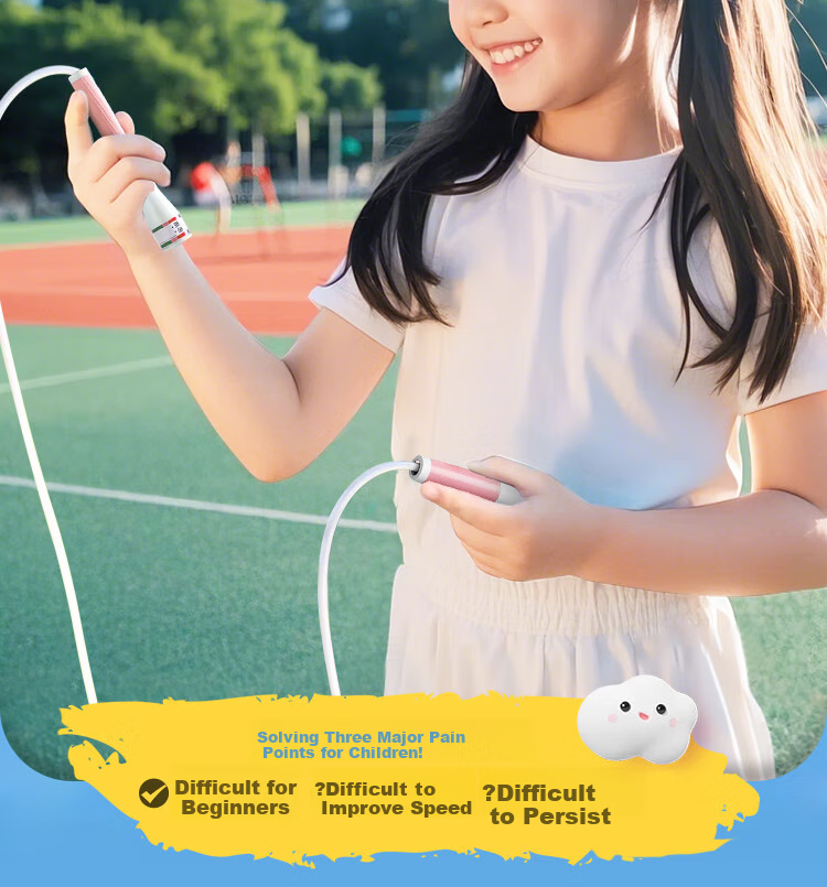XTEP Professional 4.0 Jump Rope for Students [School Recommended], Elementary School Beginners, Children's Speed Jump Rope 6