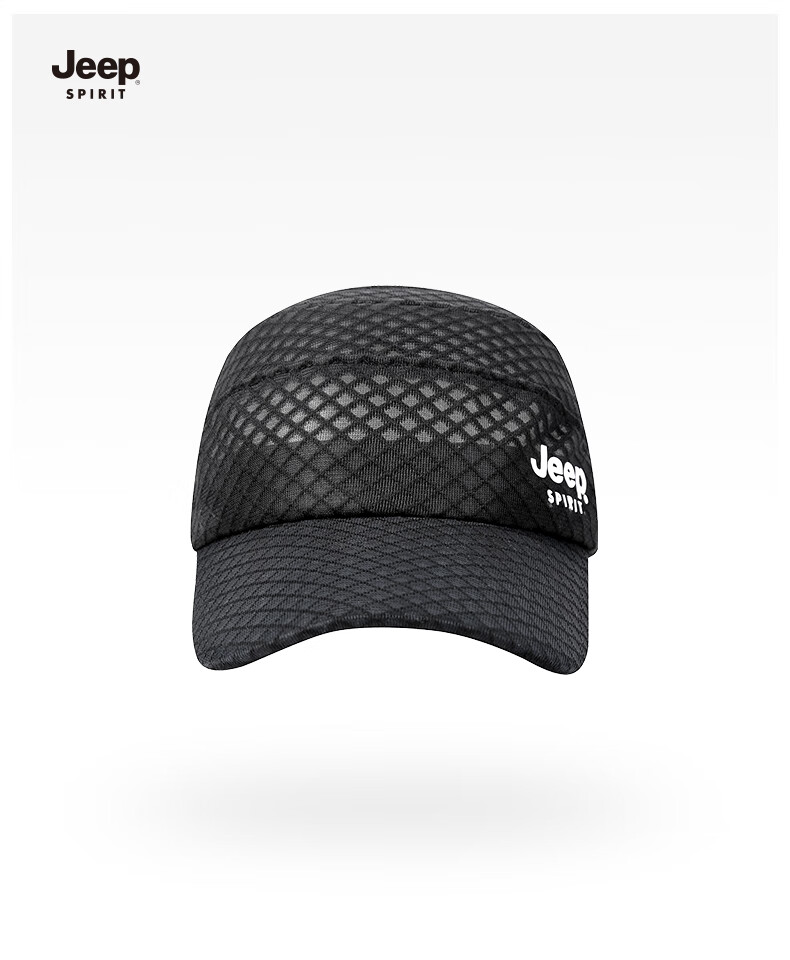 JEEP Unisex Summer Mesh Hollow Baseball Cap, Versatile Casual Sun Visor Hat, Breathable Sun Protection Cap for Men And Wome 10