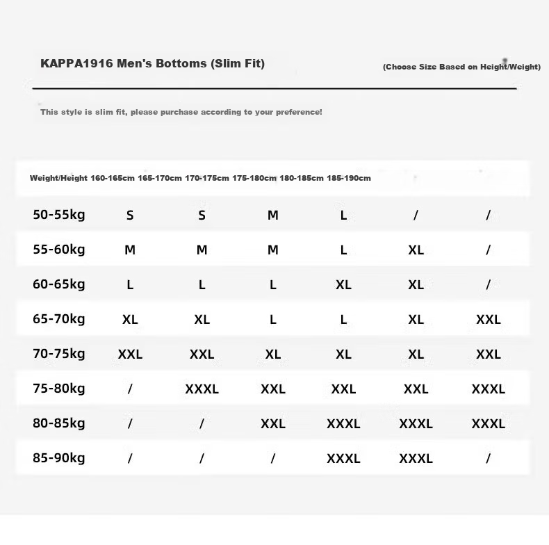 Kappa Men's Back-To Knitted Sweatpants, Spring And Autumn New Casual Joggers for Men, KPGGAAK01D 12