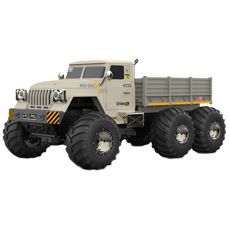 JINGDA TOYS RC Remote Control Car, Six-Wheel Transport, Four-Wheel Drive Off-Road Simulation Truck, Children's Toy, Birthday Gift for Boys Aged 3-6