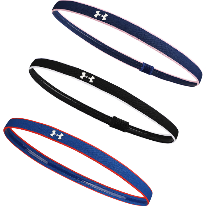 Under Armour Headband Sports Headband for Men And Women, Hair Tie Sweatband for Running And Sports