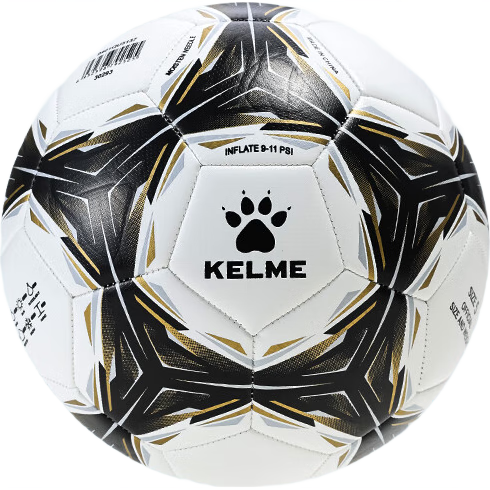 KELME Machine-Stitched Soccer Ball for Training And Matches, Durable Size 4 Standard Ball for Childre