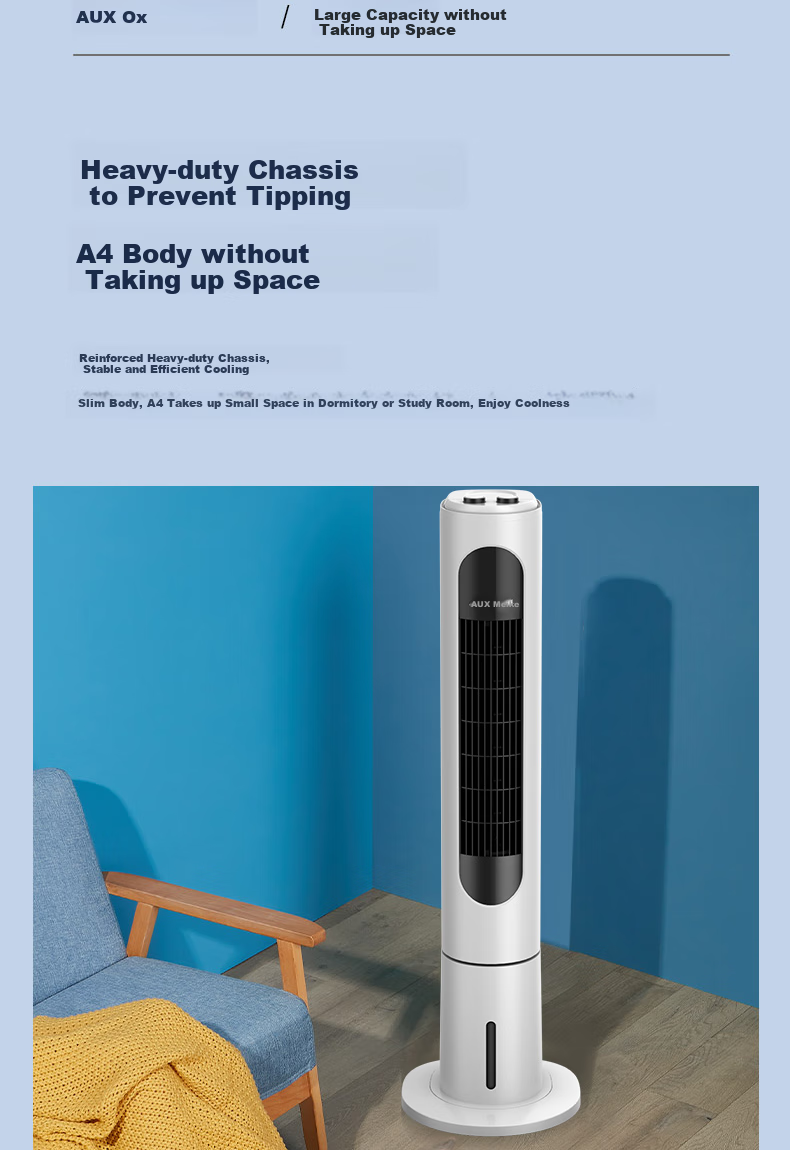 AUX Fan Air Conditioner Fan Home Cooling Fan Small Air Conditioner Cooling Fan Floor Cooling Machine Bladeless Fan Tower Fan Cooling Fan F-ST45GRL 14