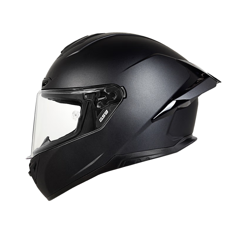GSB Motorcycle Full-Face Helmet Unisex Touring Four Seasons G-361GT Matte Black XL
