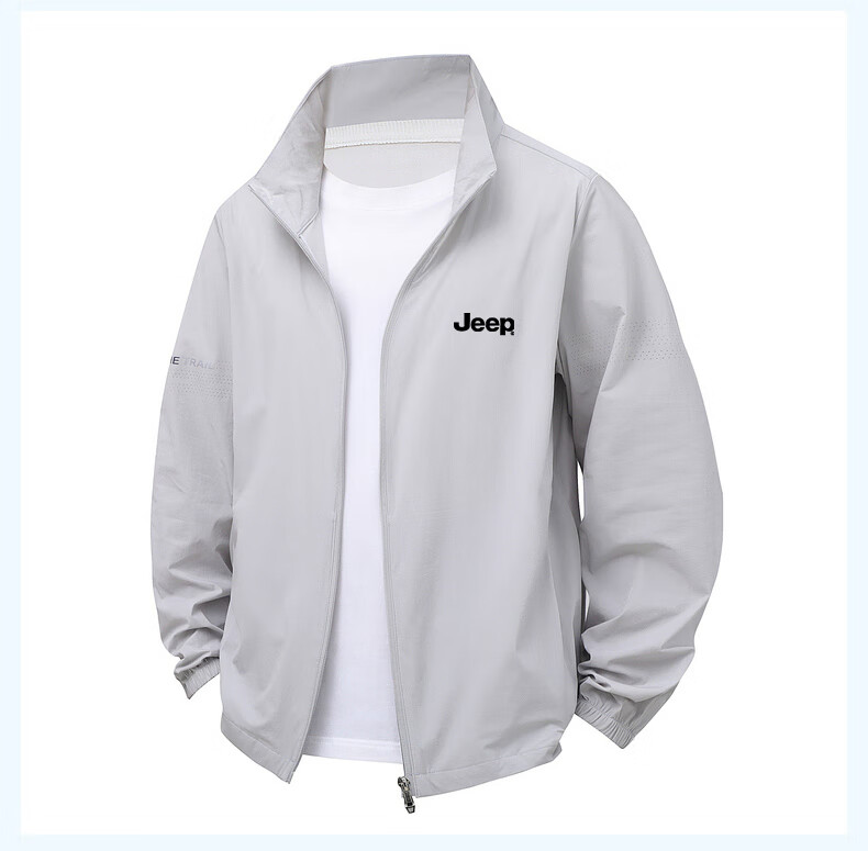 JEEP Sun Protection Clothing for Men And Couples, Outdoor Ice Silk Sun Protection Garment, Lightweight Outdoor Fishing Wear, Breathable Sun-Blocking Hooded Skin Coat 7