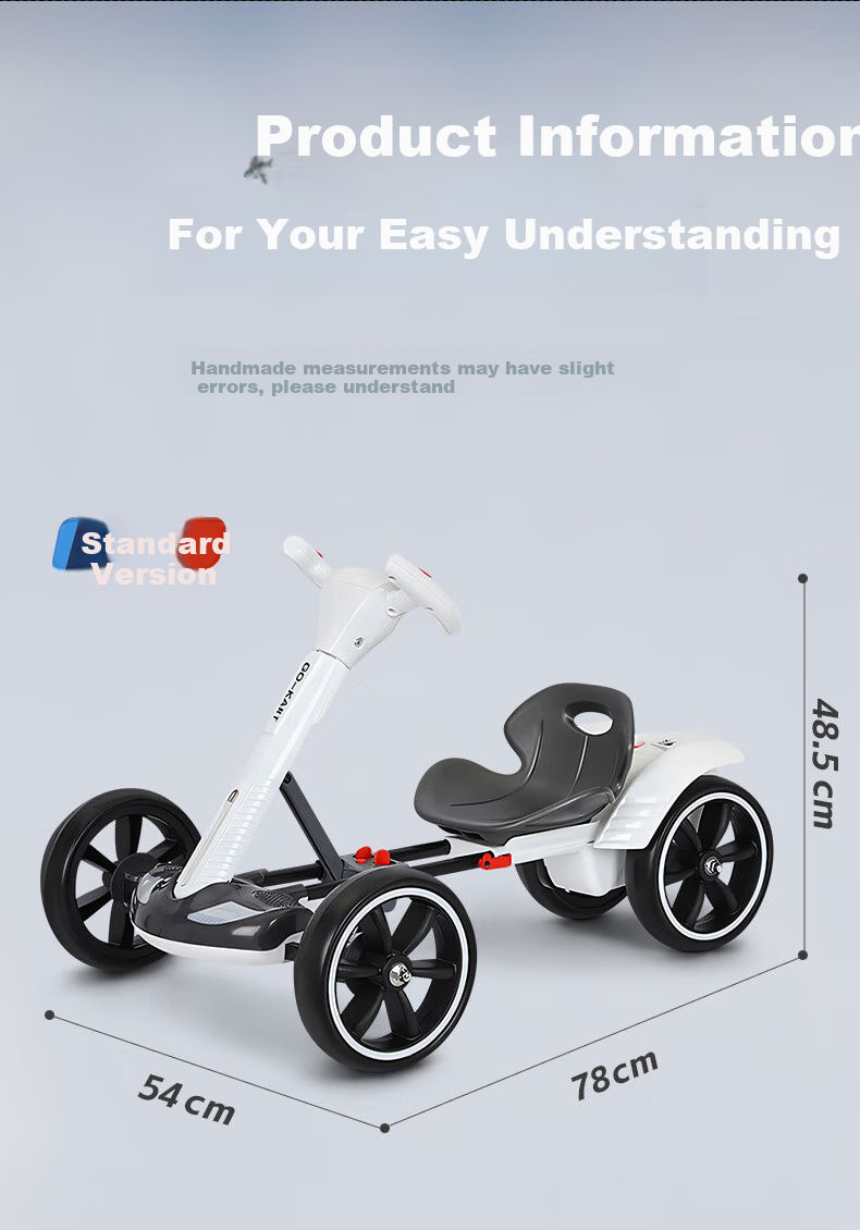 Babamama Drift Kart Four-Wheel Children's Electric Car Four-Wheel Drive Ages 3-18 Adult and Parent-Child Remote Control Toy Painted Model 19