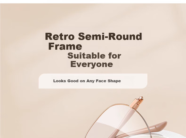 GOGOSOON Anti-Blue Light Reading Glasses for Women, High-End Elegant HD Presbyopic Glasses for Middle-Aged And Elderly, Ultra-Light Fashionable Imported Reading Glasses 7
