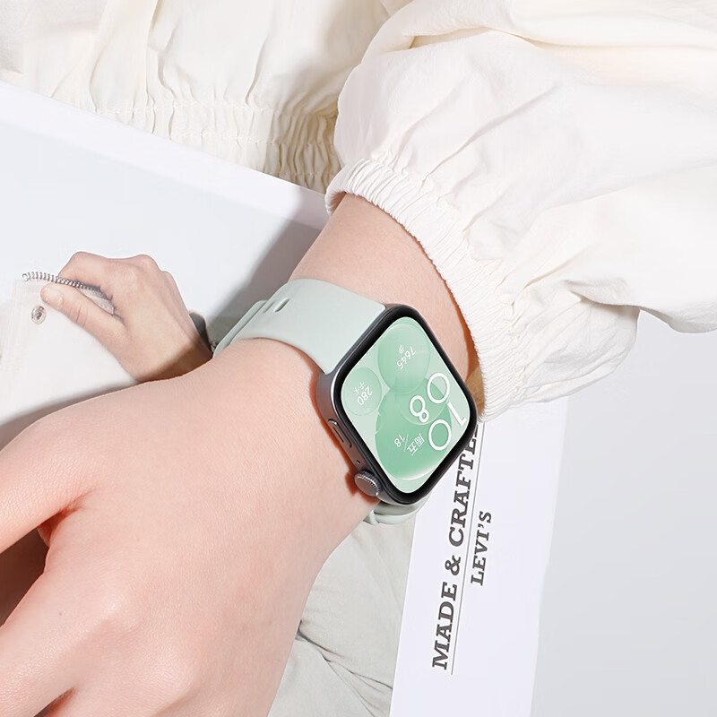 Ремешок Weiqiantu для Huawei FIT4pro/FIT4/FIT3, сменный аксессуар для часов Huawei Fit4pro, унисекс, официальная модель | Moonlight White