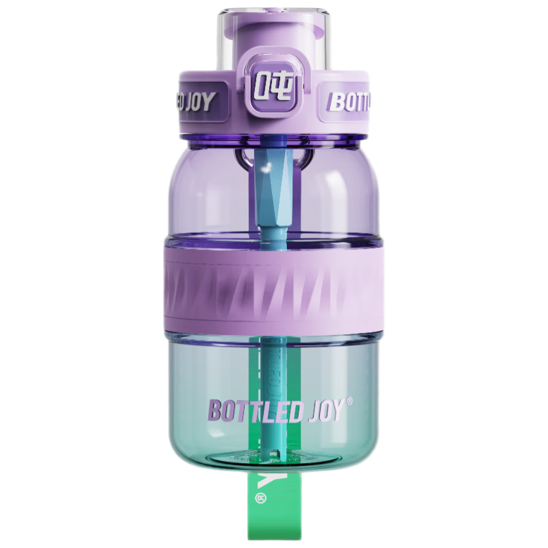 Dundun BOTTLED JOY Cup Large Capacity Water Bottle Sports Water Bottle Heat-Resistant Plastic Cup Dundun Cup Student Water Bottle