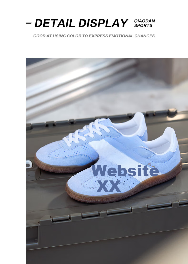 QIAODAN Women's Skateboard Shoes, T-Toe Shoes, Wave Thin-Soled Training Shoes, Sports Skateboard Shoes, Classic Couple Dopamine Outfit 40