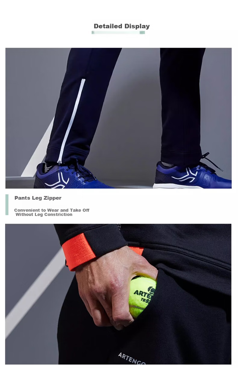DECATHLON Sports Long Pants, Quick-Dry Trousers, Casual Pants, Athletic Quick-Dry Style - Navy Blue M-2886068 10