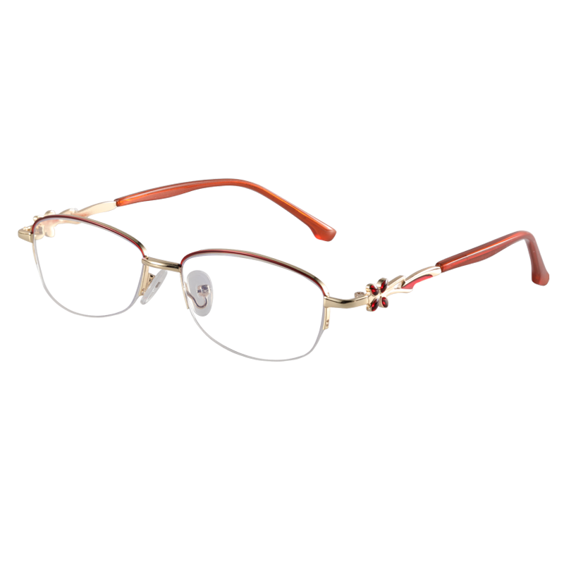 Mr. PuTian Anti-Blue Light Reading Glasses for Women, Genuine High-Definition Presbyopic Glasses, Gift for Mom, 200 Degrees (55-59 Years Old)