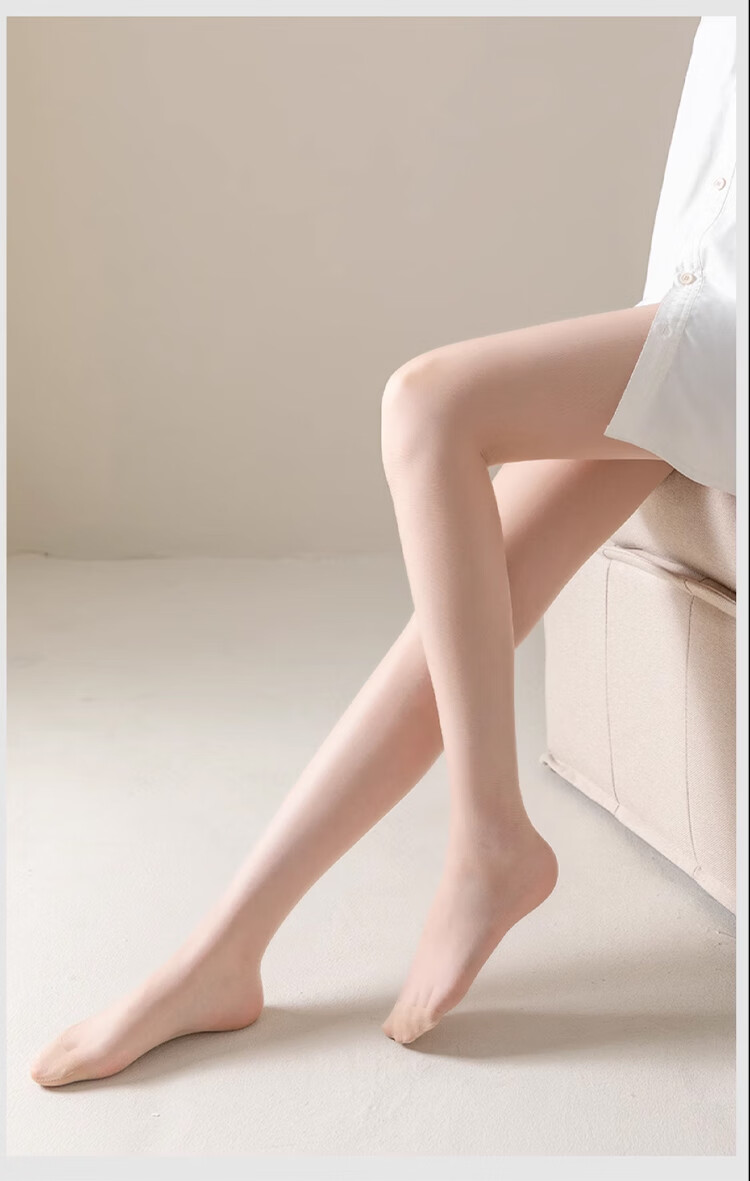 LangSha Women's Ultra-Thin Summer Sheer Anti-Snag Pineapple Pattern Tights Nude 2 + Black 2 16