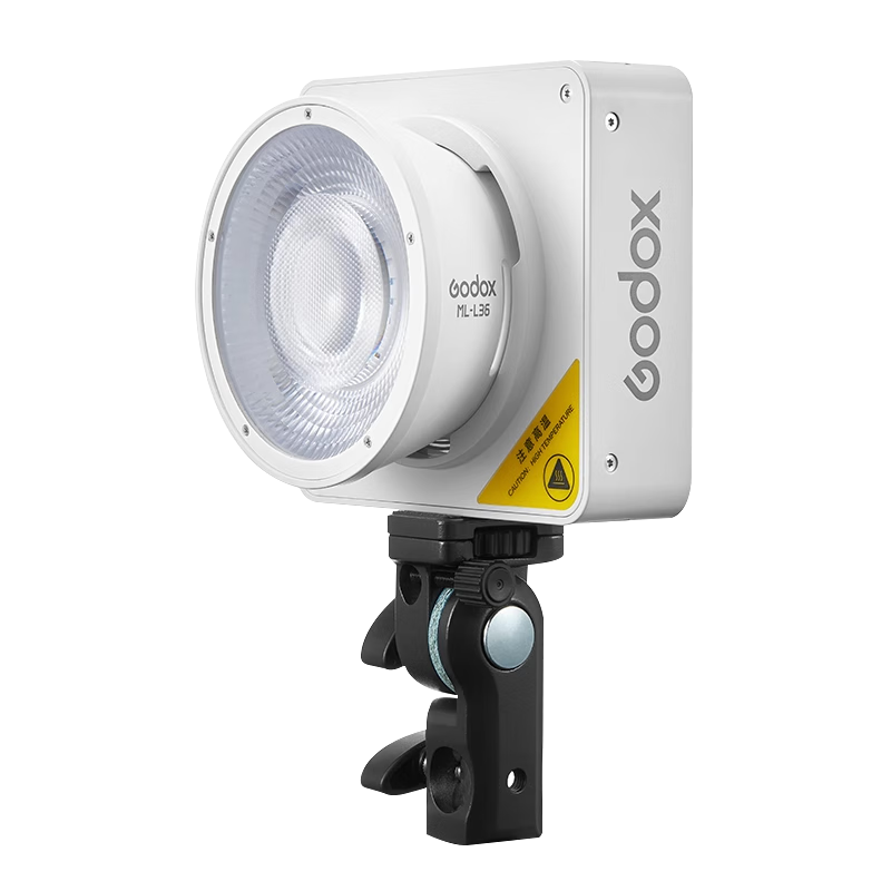 Godox Photography Light, Dual Color Temperature Adjustable, Portable Night Shooting Light, Portrait Fill Light, Outdoor Studio Film Video Camera Light, ML100Bi L [Official Standard Configuration]