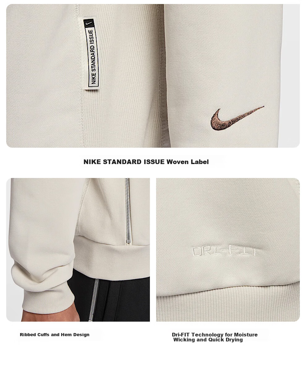NIKE Men's Spring And Autumn Round Neck Sweatshirt, Casual Quick-Dry HV8208-072 White XL 2