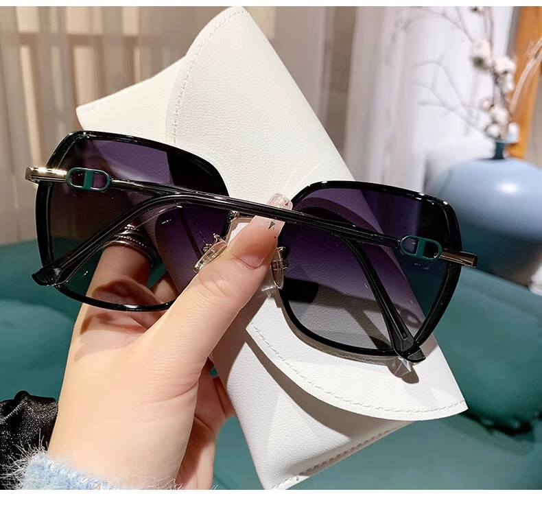 GOGOSOON 2025 New Women's Sunglasses, High-End UV Protection, Anti-Glare Driving Sunglasses, Can Be Fitted with Prescription Lenses 8