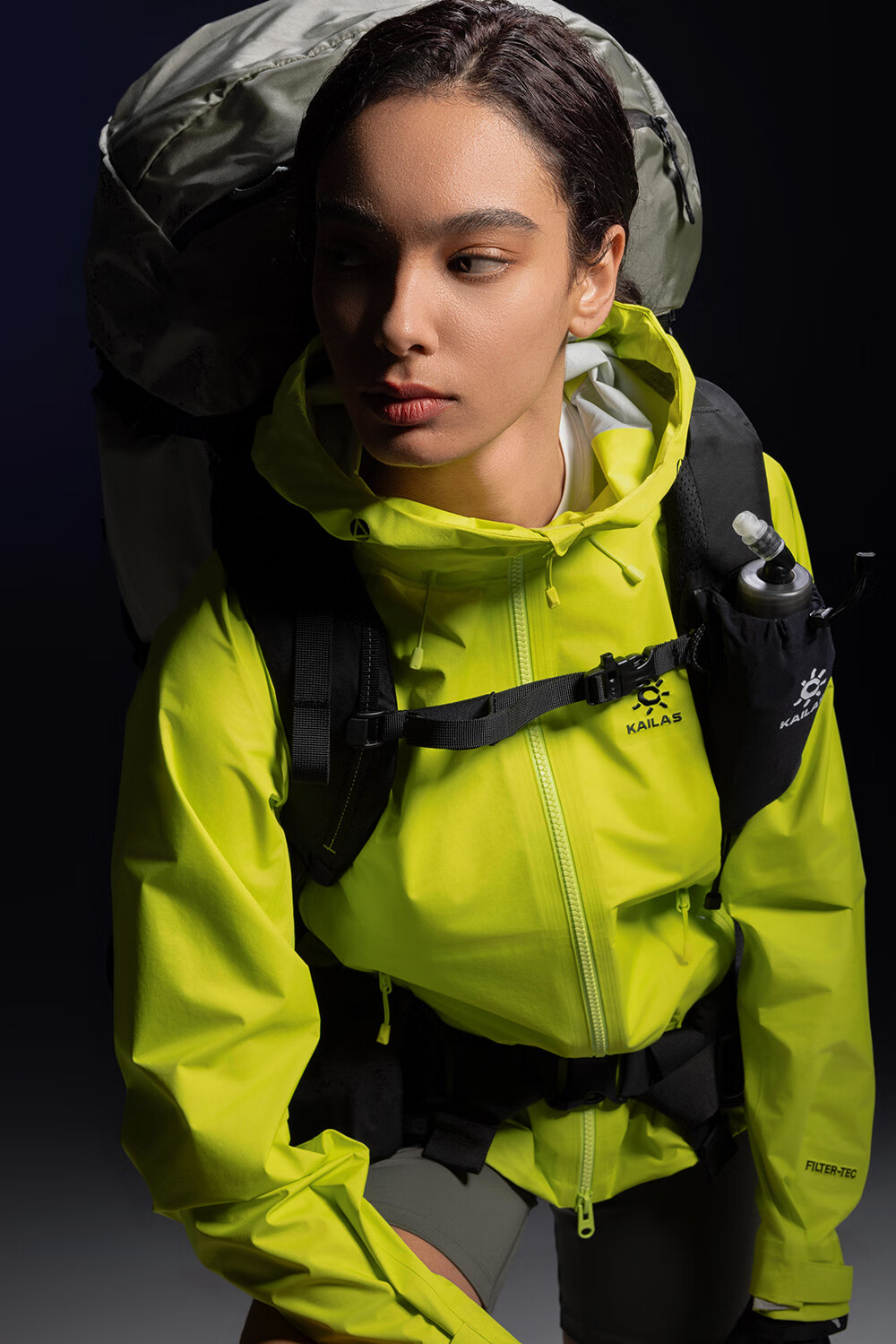 KAILAS Borgda LT20D Women's 3L Waterproof Hard Shell Jacket Lightweight Windproof Hiking Mountaineering Coat 1