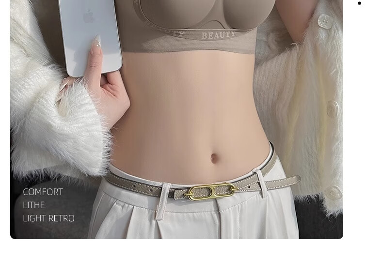 GUJIN Round Bra for Women, Enhancing Small Breasts, Push-Up, Side Support, Letter Shoulder Straps, Cartoon Design, Lift And Support, Seamless Bra 23