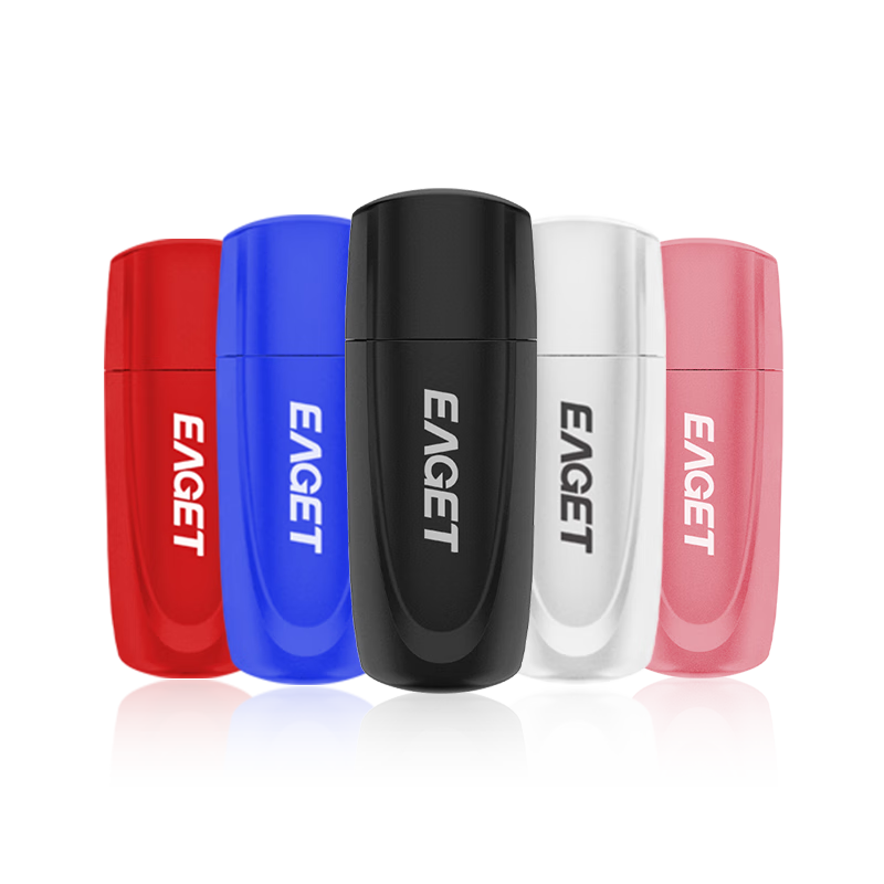 EAGET 4GB USB2.0 Flash Drive, Tender Bidding Mini USB Drive, Portable for Company And Enterprise Bidding, Car Computer Phone USB Drive, 10 Pieces/box F1