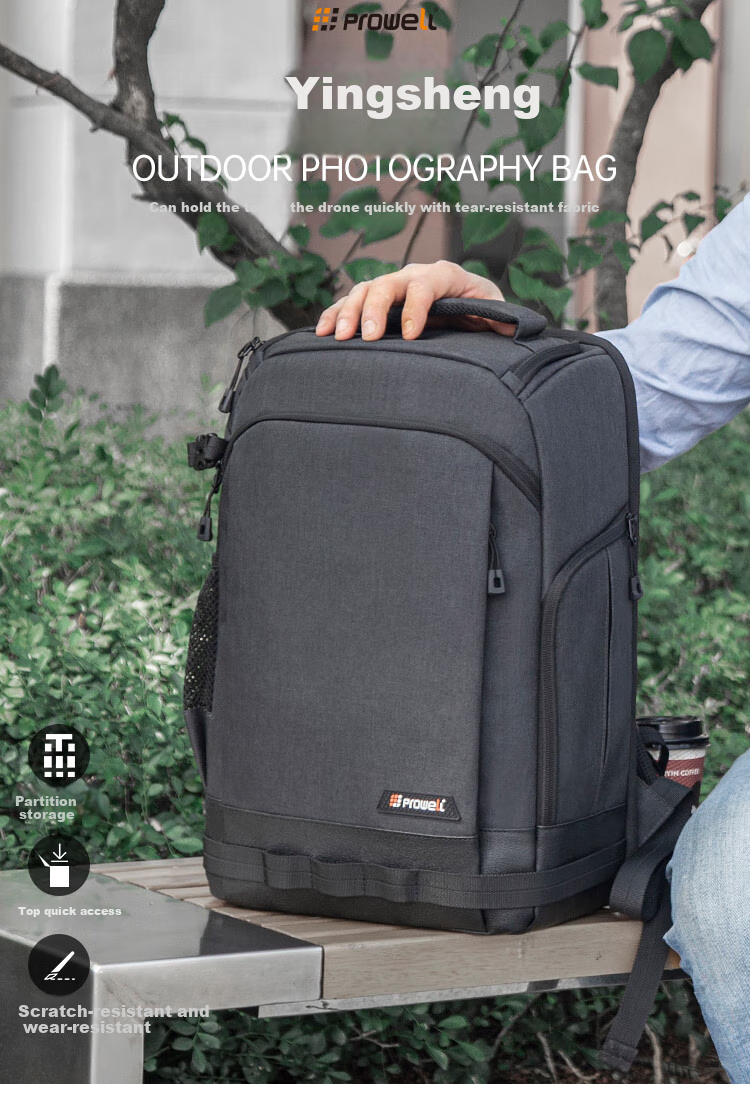 Pulewei Camera Backpack, Photography Rucksack, Mirrorless Camera Bag, Canon Sony Large Capacity Backpack, Outdoor Photography And Videography Camera Backpack, Multifunctional Lens Digital Storage Bag 1