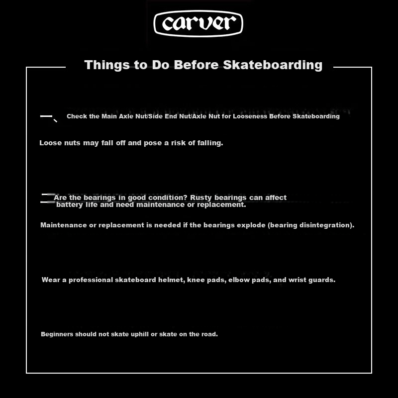 Carver Land Surfboard, Unisex Professional Land Surfing Board "Lengjing", 32 Inches 17