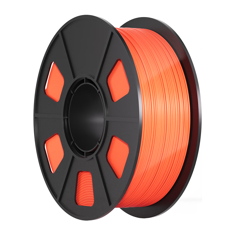 CMYKSUPPLIES 3D Printing Filament PETG 1.75mm Compatible with Taz, Creality, Elegoo, Fuzhi, Aurora, and Orvo 3D Printers Orange Red 1kg