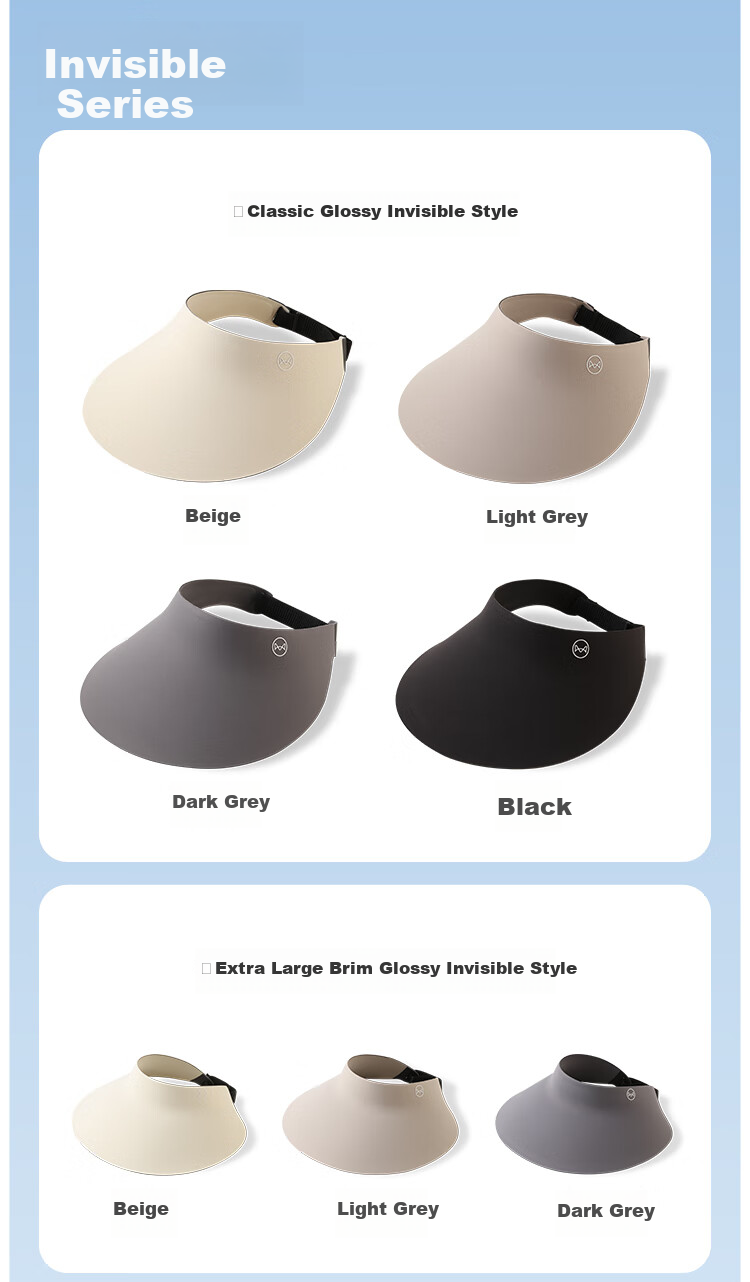 MiiOW Sun Protection Hat for Women, UV-Resistant Seamless Visor Hat, Foldable Wide Brim Sunhat for Summer 2026 14
