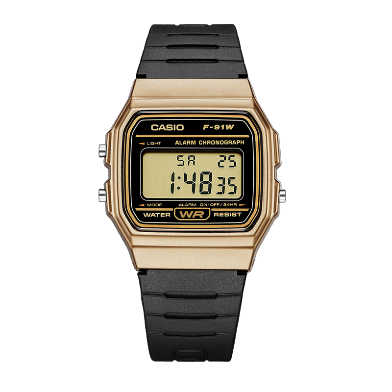 Casio Casiof91w Watch for Men And Women, Retro Small Square Student Watch F-91WM