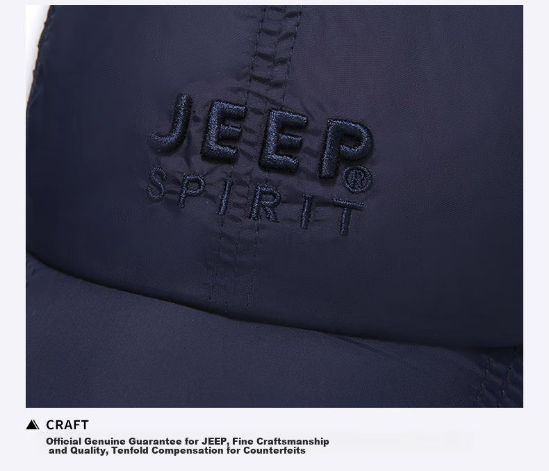 JEEP Men's Baseball Cap Duckbill Fashion Korean Style Versatile Outdoor Sports Casual Hiking Hat 5