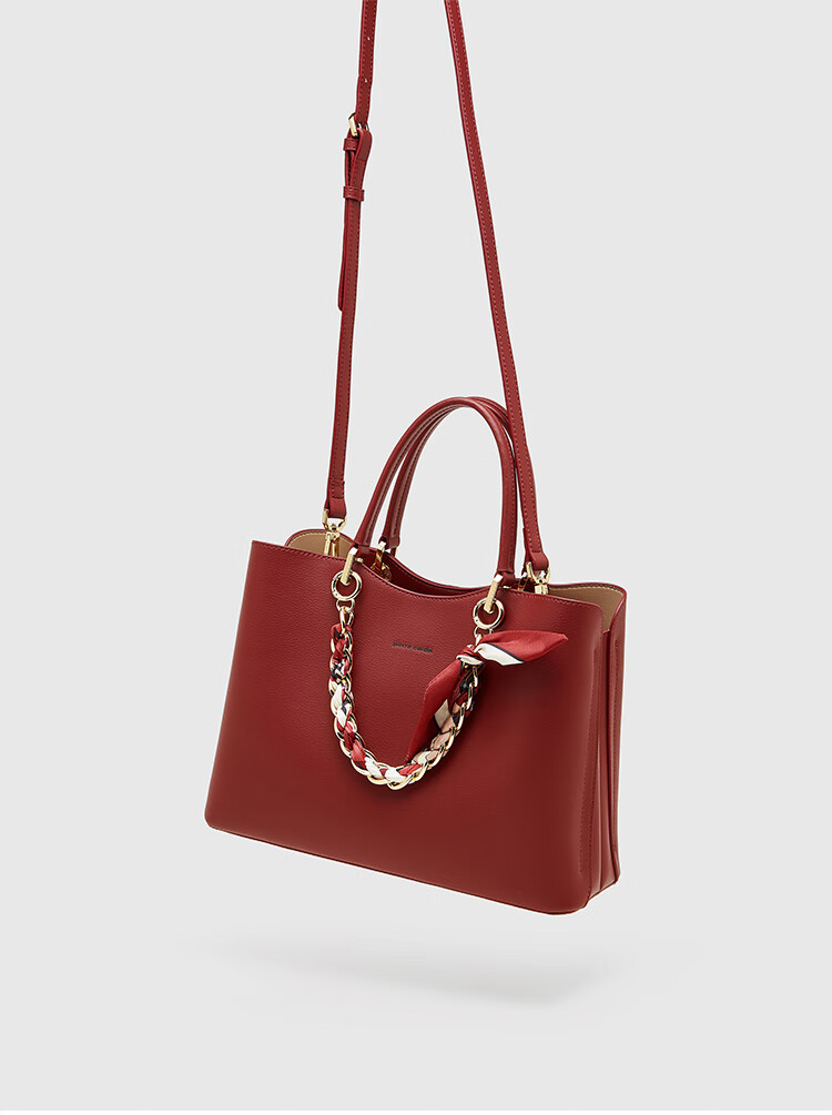 Pierre Cardin Women's Handbag, Tote Bag, Shoulder Bag, Crossbody Bag, Commuter Bag, Mom Bag, Holiday And Birthday Gift, Brown, with Free Gift Box 19