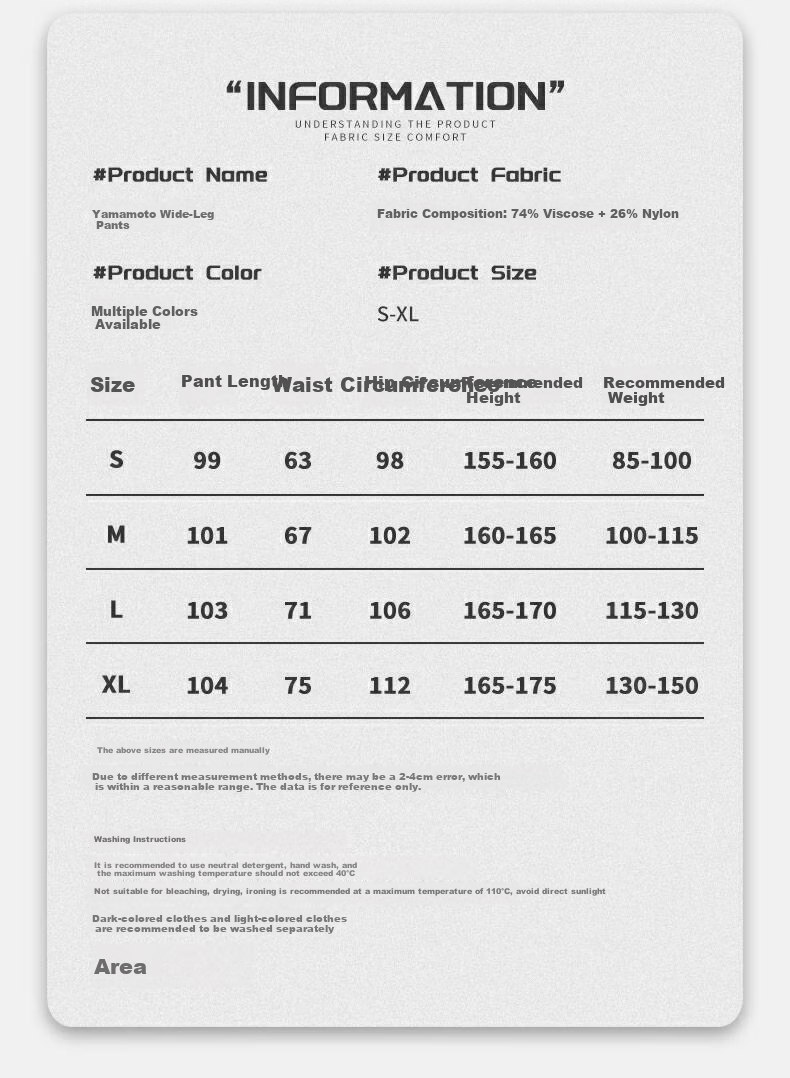 Jeanswest Casual Pants for Women, Summer Trendy Loose-Fitting Draping Solid Color Versatile Yamamoto Wide-Leg Pants, Pink, Size L 7
