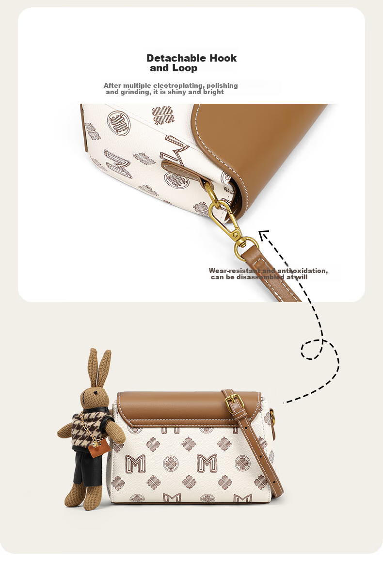 Aiqinghai Handbag, Women's Crossbody Bag, Versatile Shoulder Bag, Niche Luxury Brand, Birthday And Mother's Day Gift, Practical Present for Mom 4