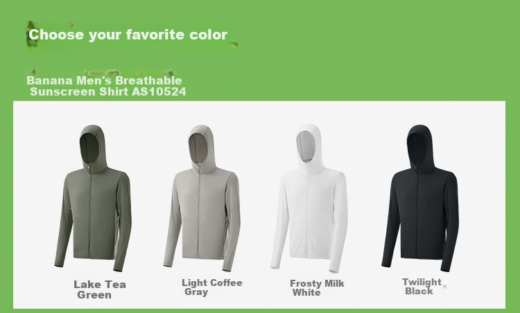 Beneunder Sun Protection Jacket for Men, Lightweight UV-Resistant Breathable Outdoor Fishing Casual High-Elasticity Summer AS105 Light Coffee Gray M 22