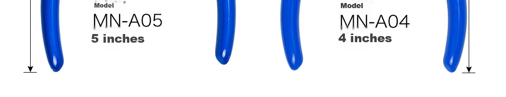 KEIBA Japanese Imported Diagonal Cutting Pliers, Side-Cutting Pliers, Electronic Diagonal Pliers, 5 Inches, MN-A05 10